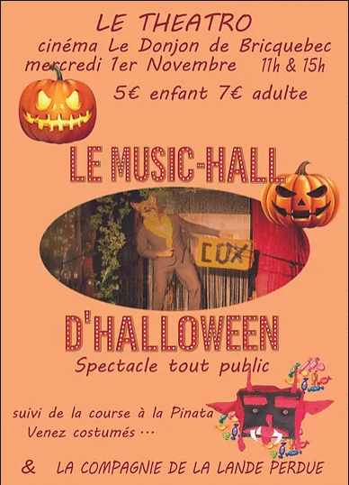 spectacle halloween cotentin famille