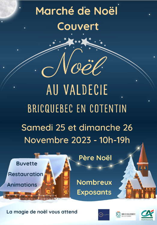 marché noel bricquebec 2023 artisans