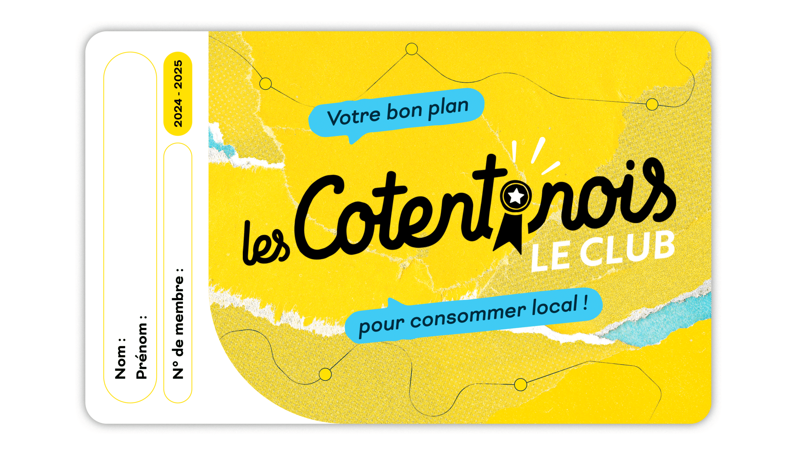 Carte de fidélité LES COTENTINOIS 2024