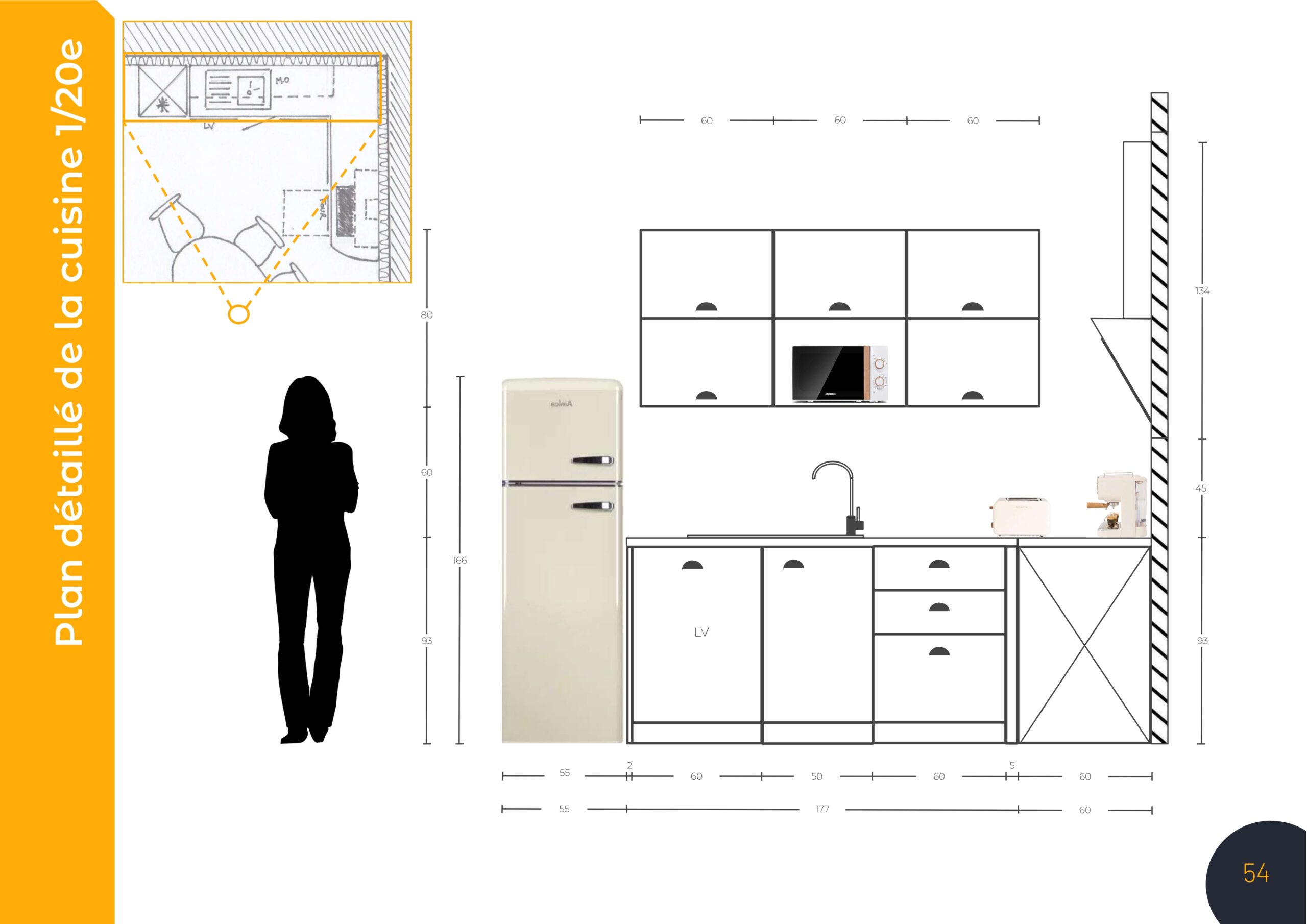 plan cuisine travaux cotentin