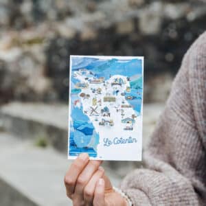 carte postale cotentin